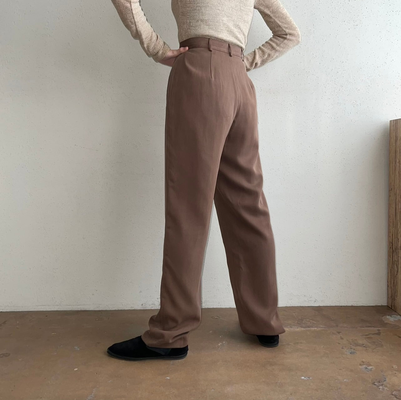 90s "ANN TAYLOR" Silk Two-Piece