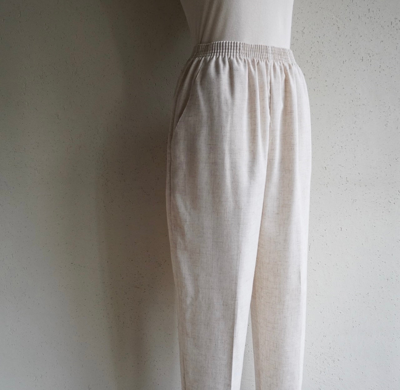 90s Ivory Pants Made in USA