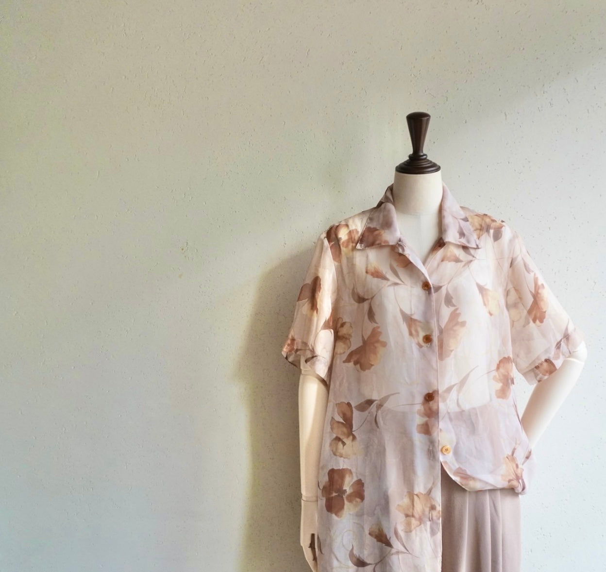 90s Sheer Shirt Made in USA