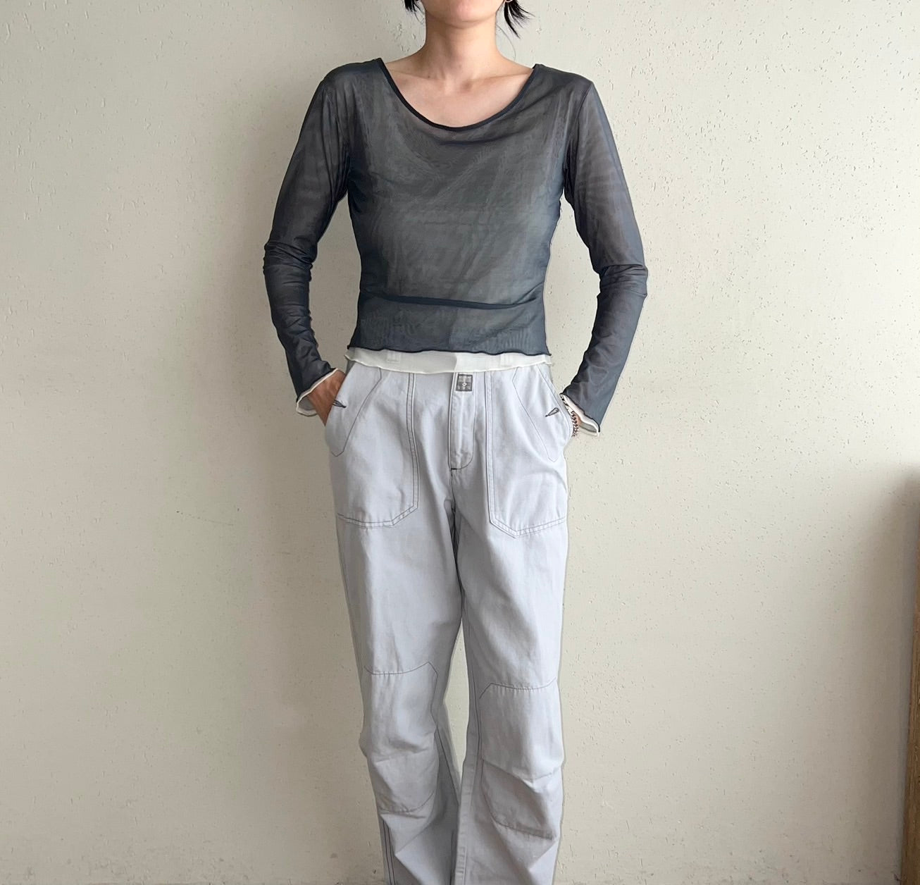 90s Sheer Top Made in Italy