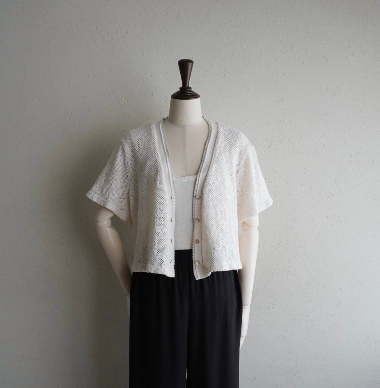 90s Design Top Cardigan