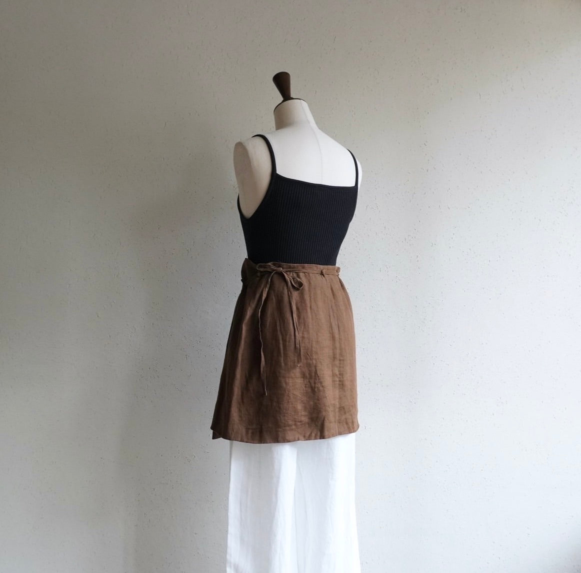 90s Wrap Apron,Skirt Made in ITALY