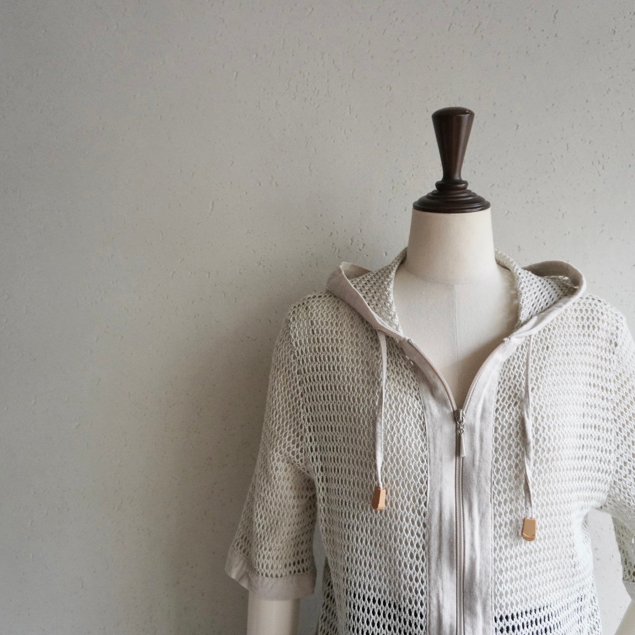 90s Double Zip Mesh Jacket