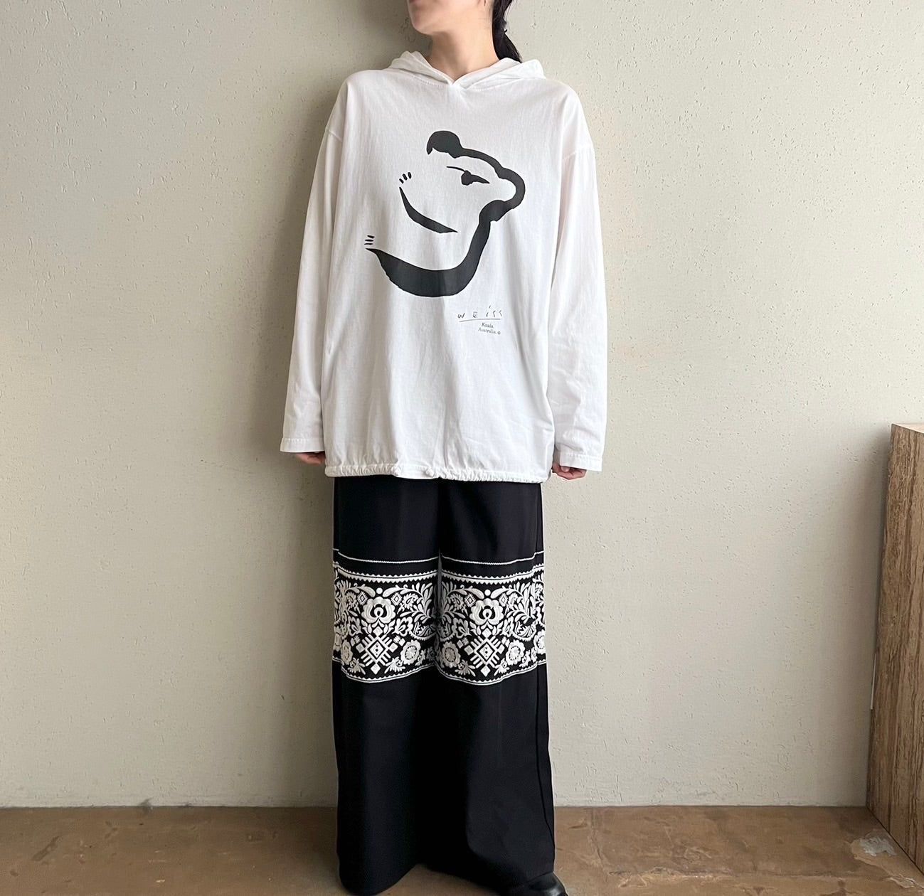 90s Printed Long Sleeves T-shirt Made in Australia