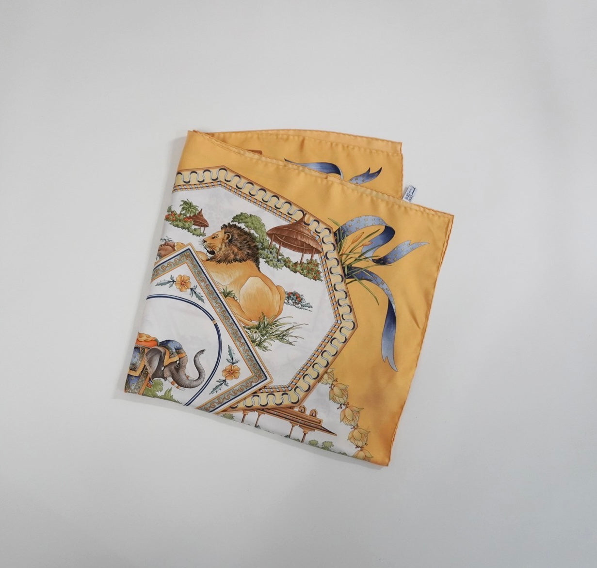 ”Salvatore Ferragamo” Silk Scarf Made in Italy