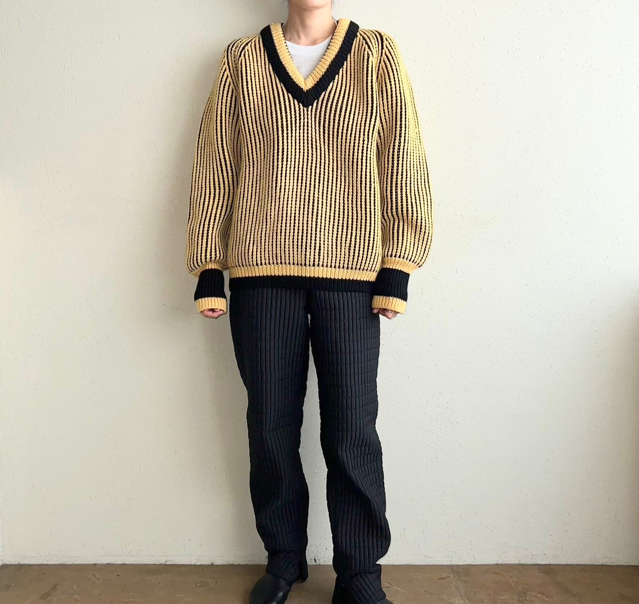 80s V-Neck Knit