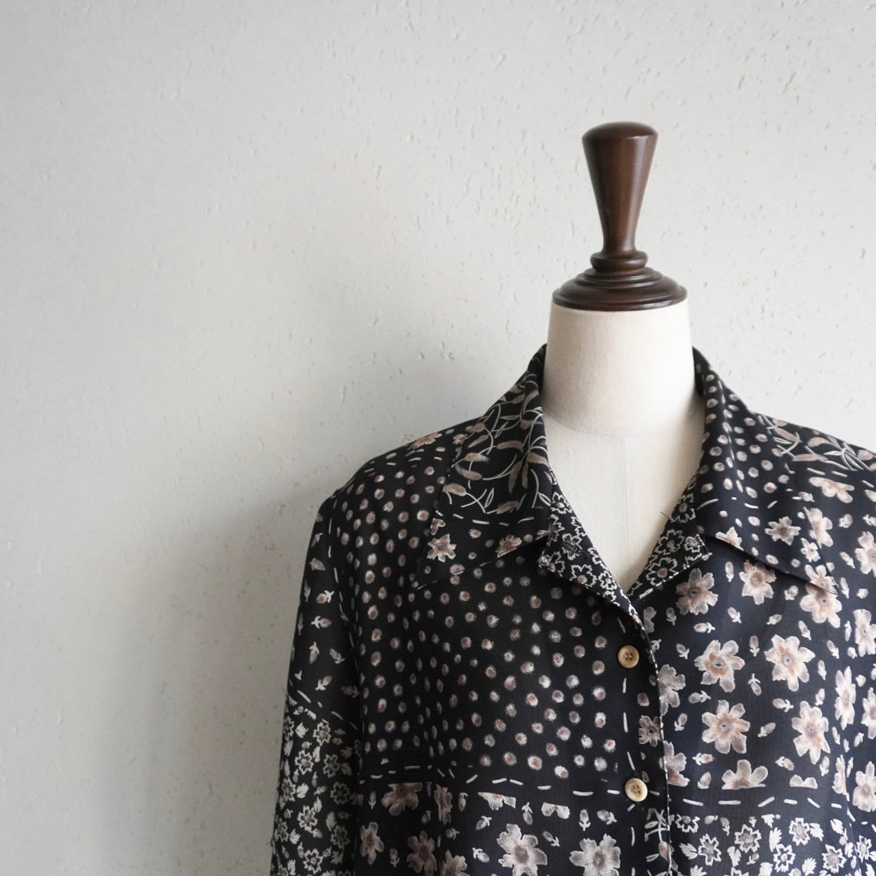90s Printed Shirt Made in Great Britain