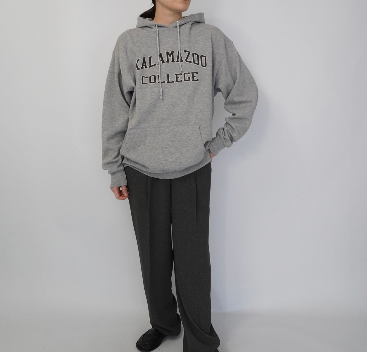 90s Hooded Sweater Made in USA
