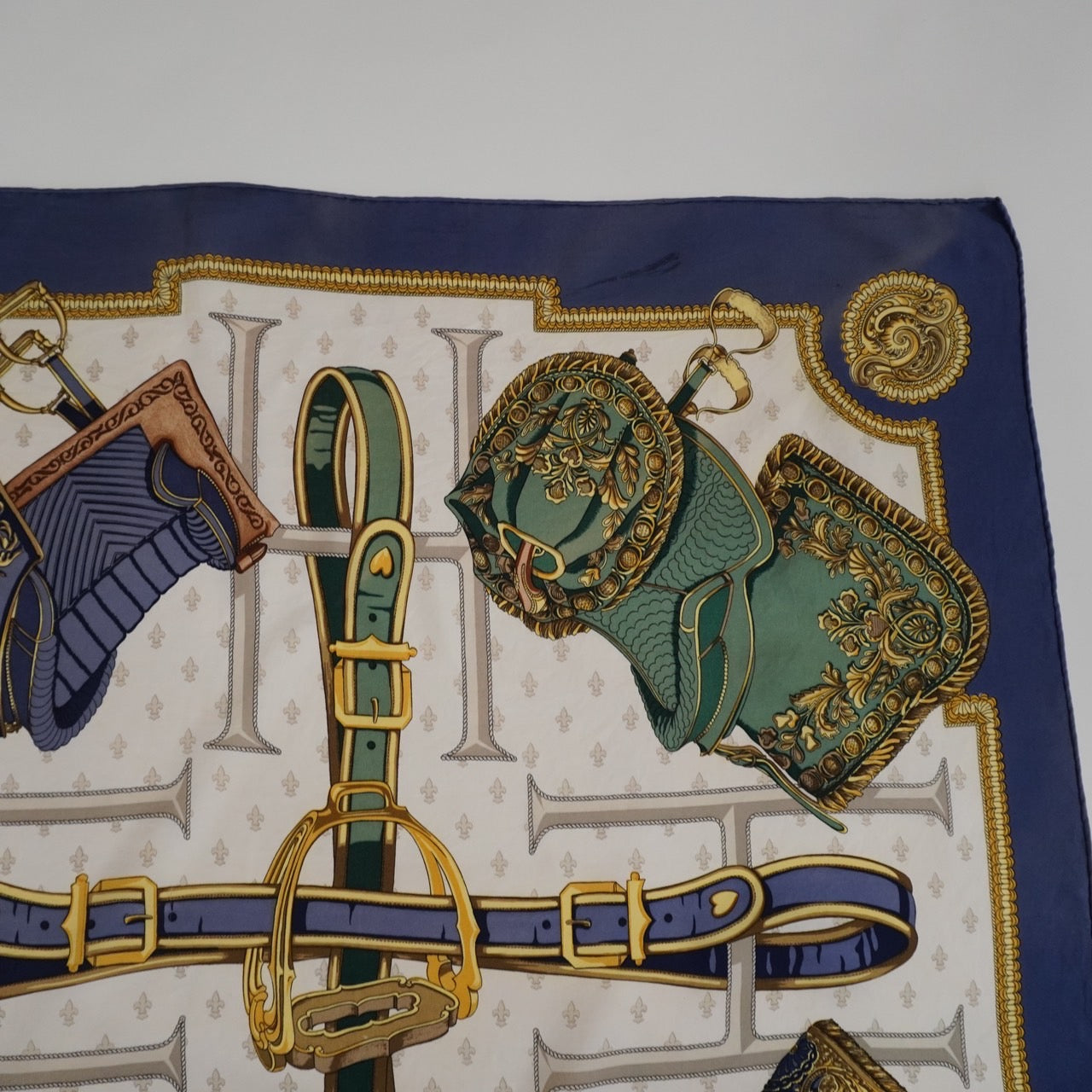 ”Hermès ” Silk Scarf