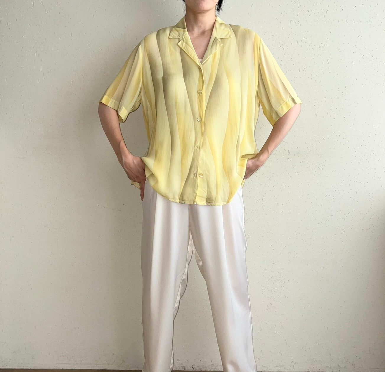 90s EURO Sheer Shirt