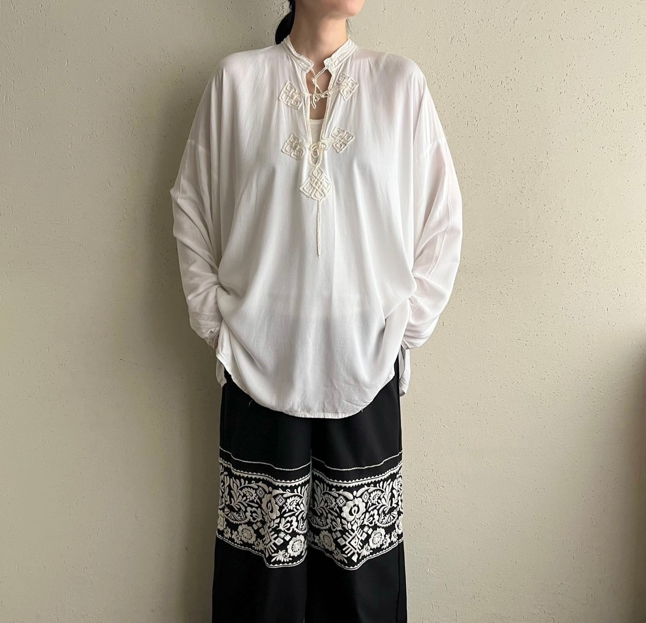 80s Embroidery Tunic