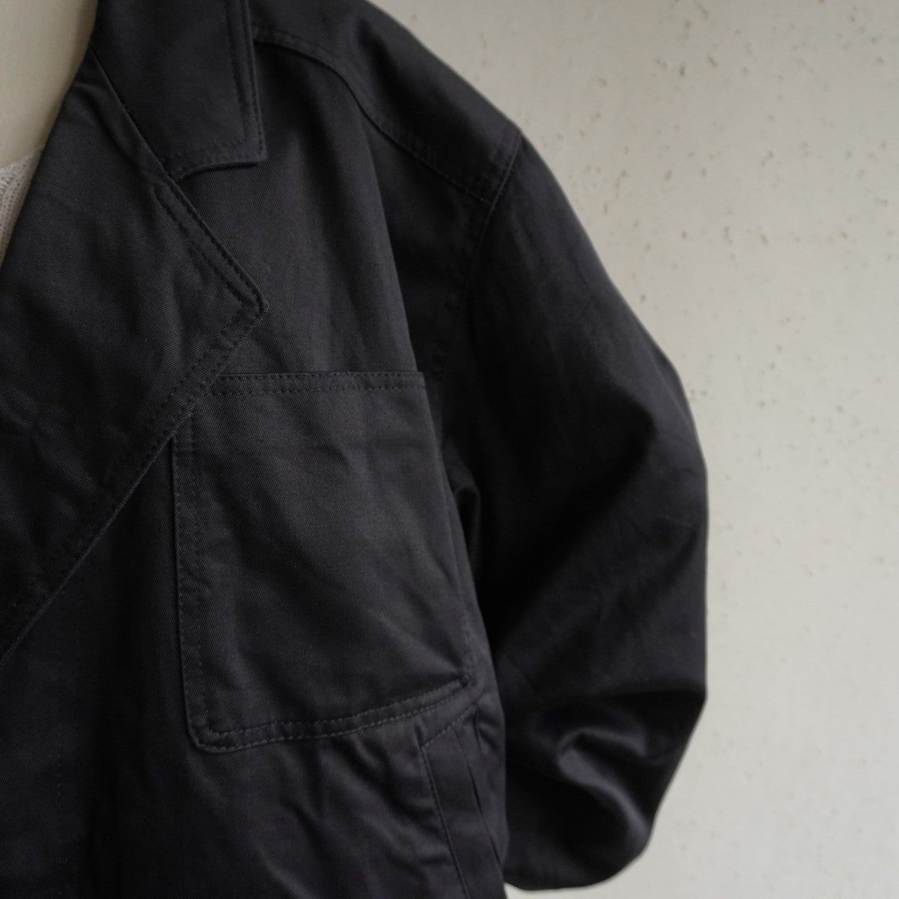 90s Black Jacket Made in Italy