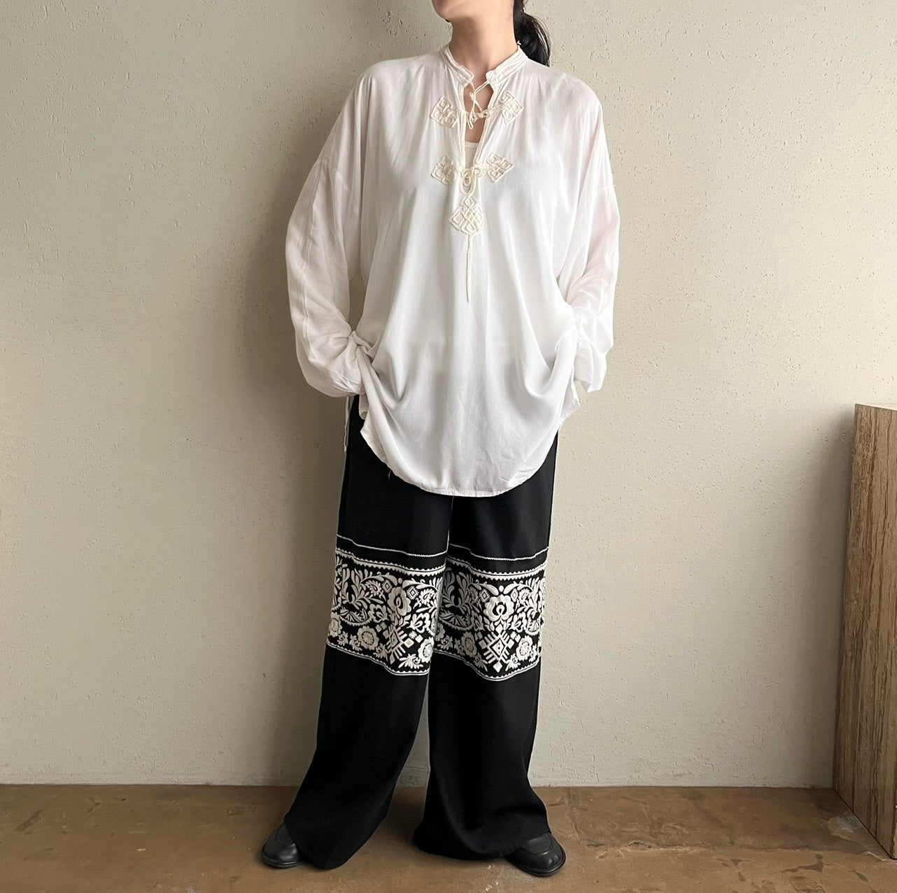 80s Embroidery Tunic