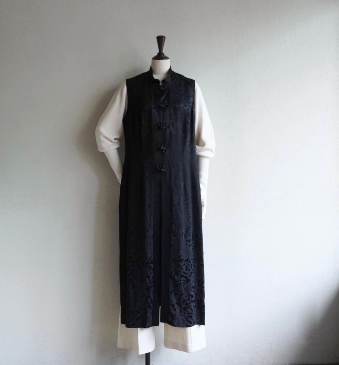 90s Asian Design Maxi Dress