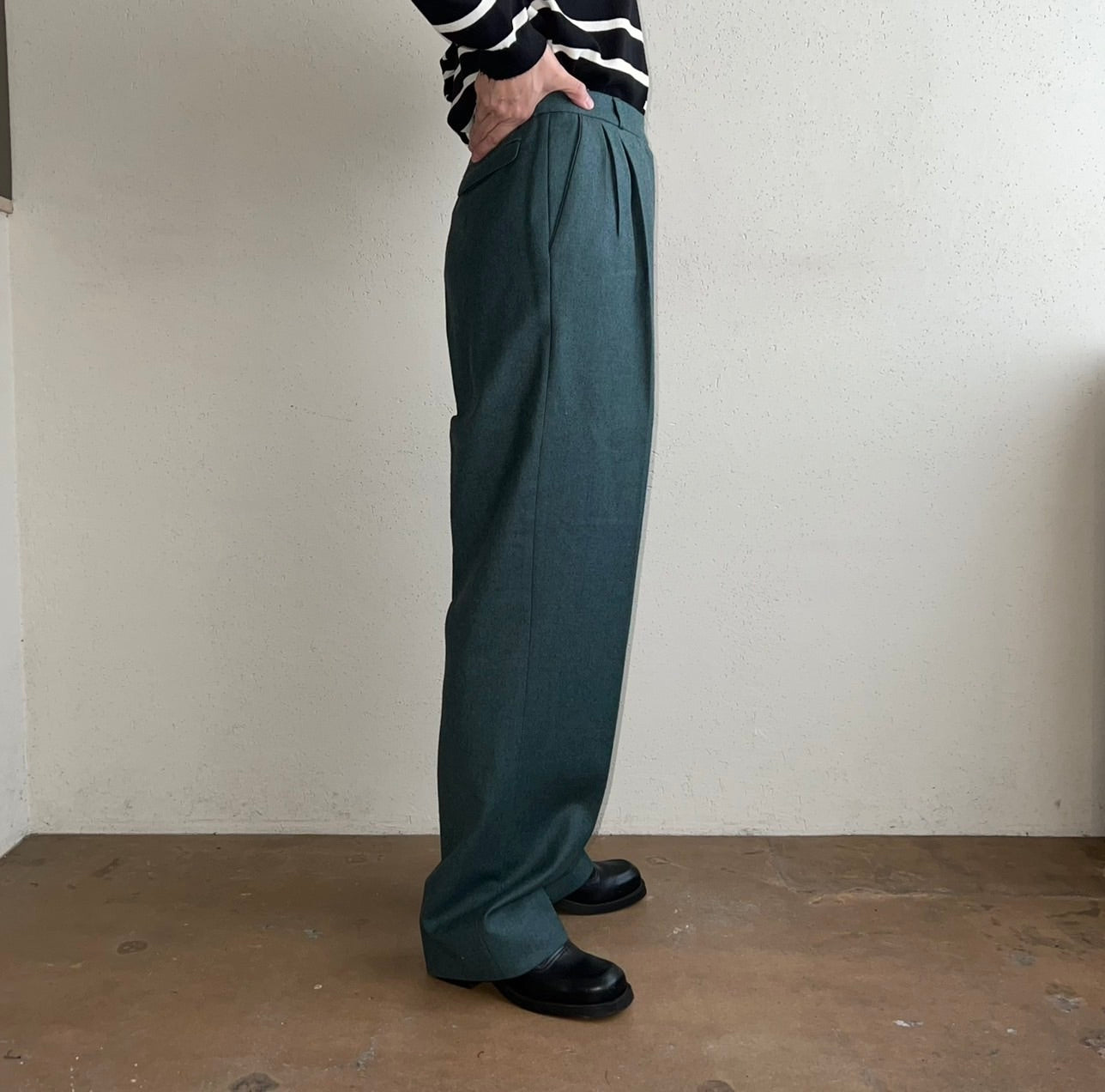 80s Wool Pants Made in Italy