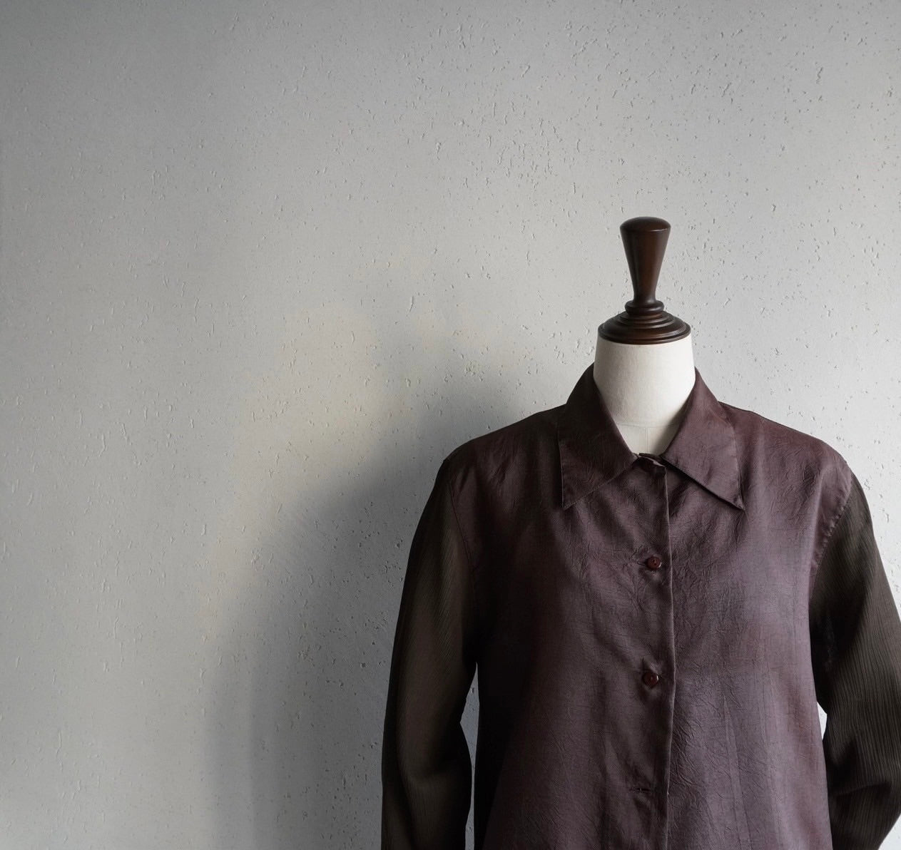 90s Brown Shirt Made in Italy