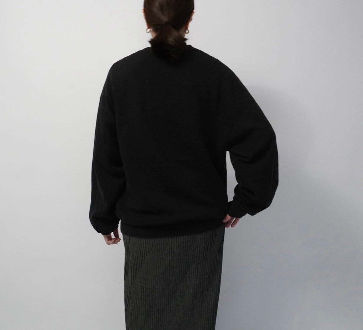 90s Printed Sweater Made in USA