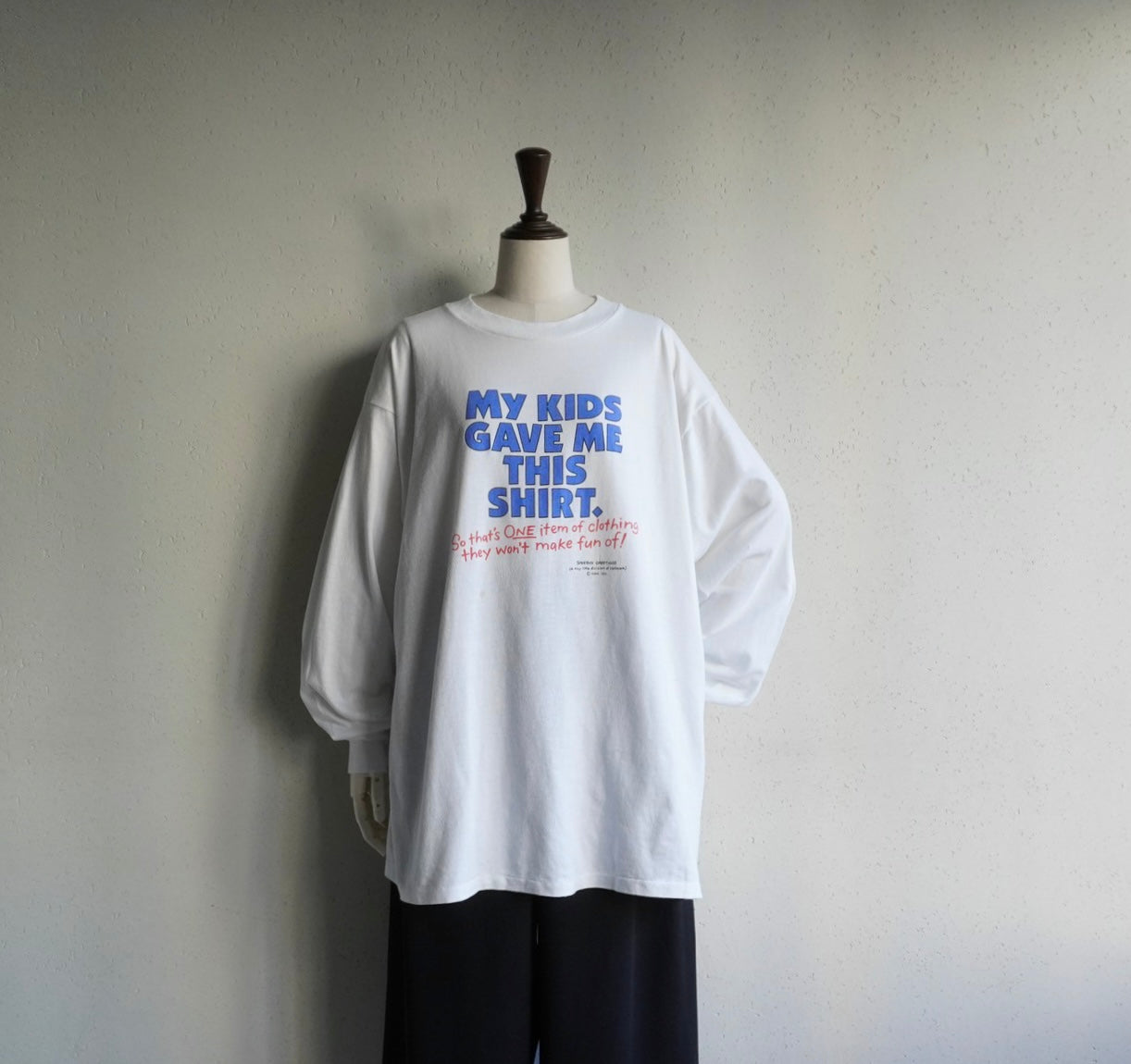 90s Printed Long Sleeves T-shirt