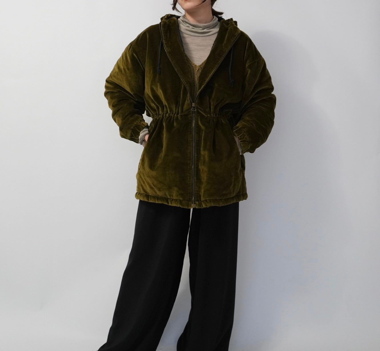 90s Velour Jacket Made in Italy