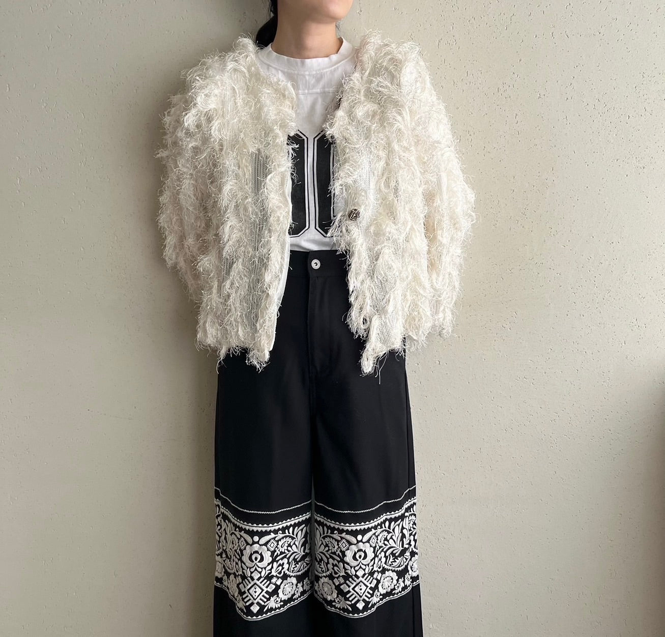 Shaggy Cardigan