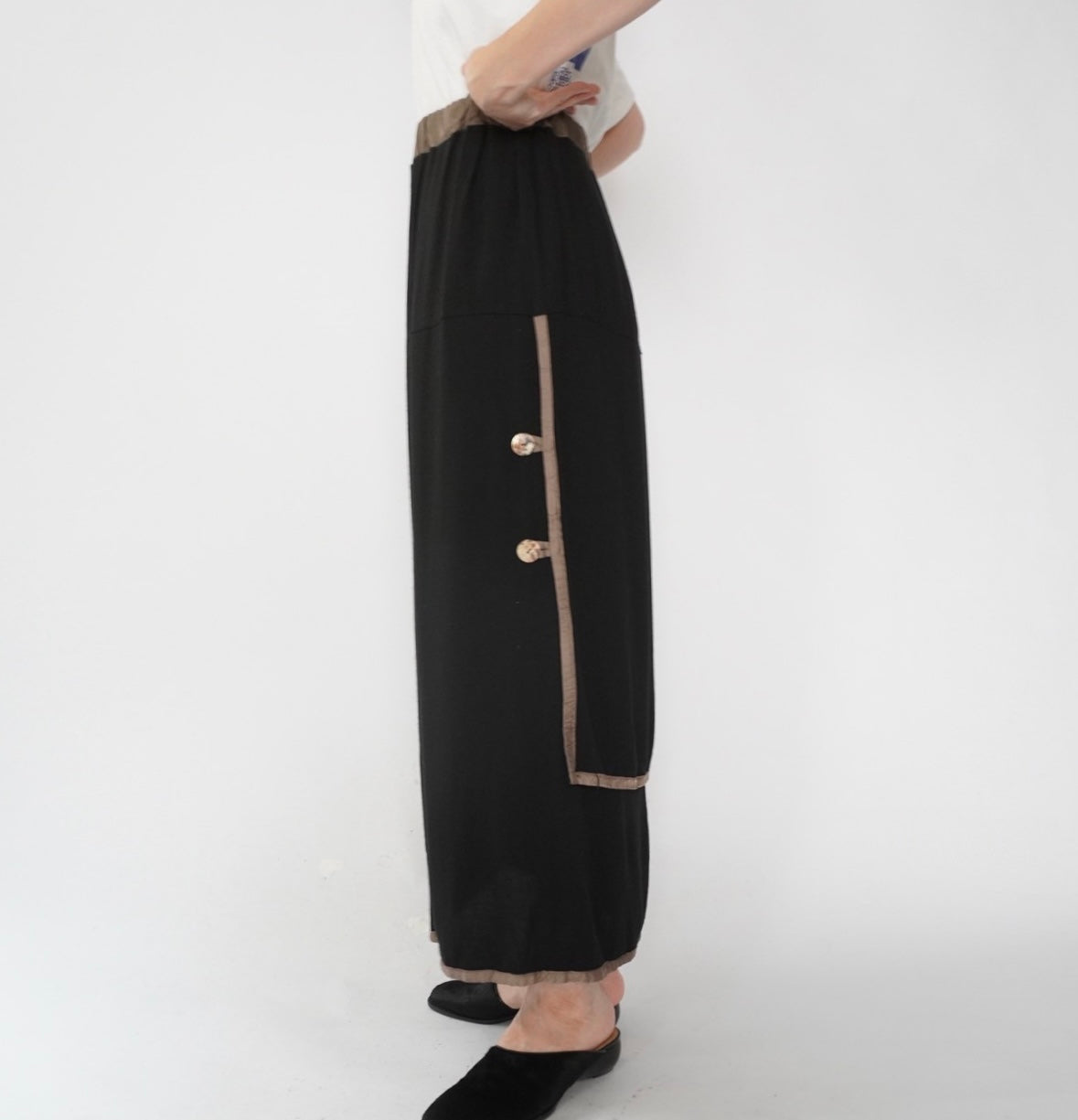 80s Rayon Design Skirt