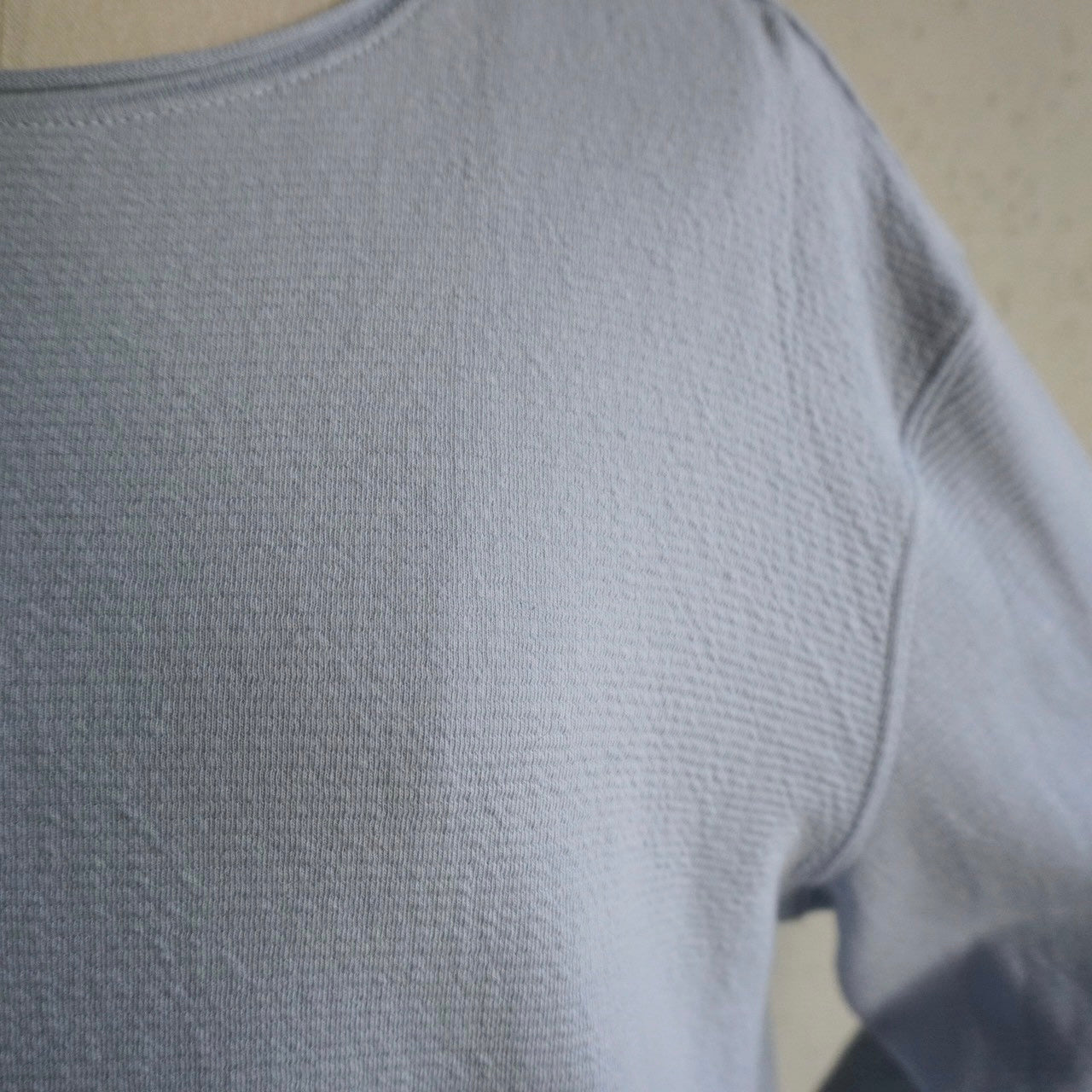 90s Light Blue Top