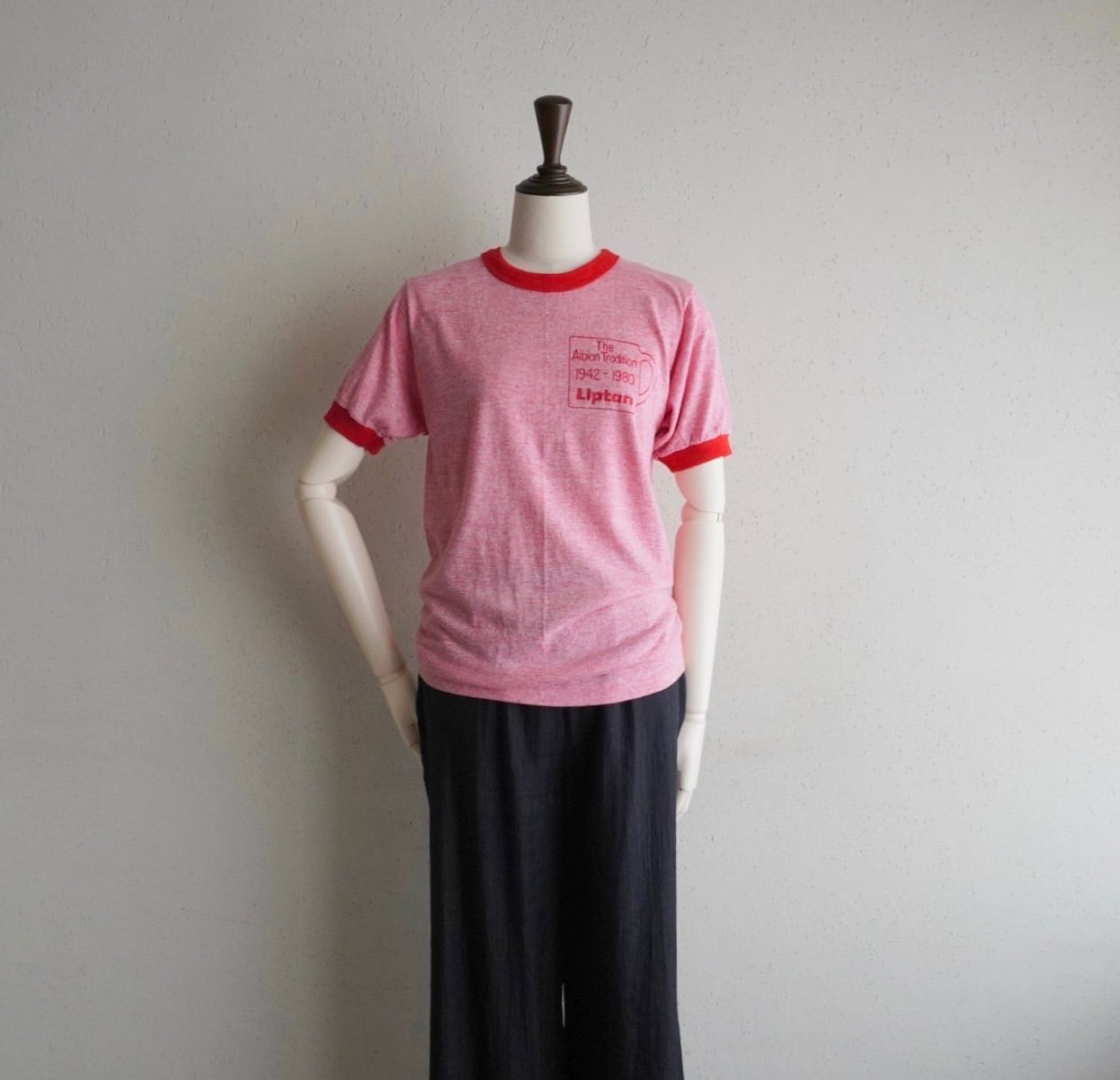 80s "Lipton" Printed T-shirt Made in USA