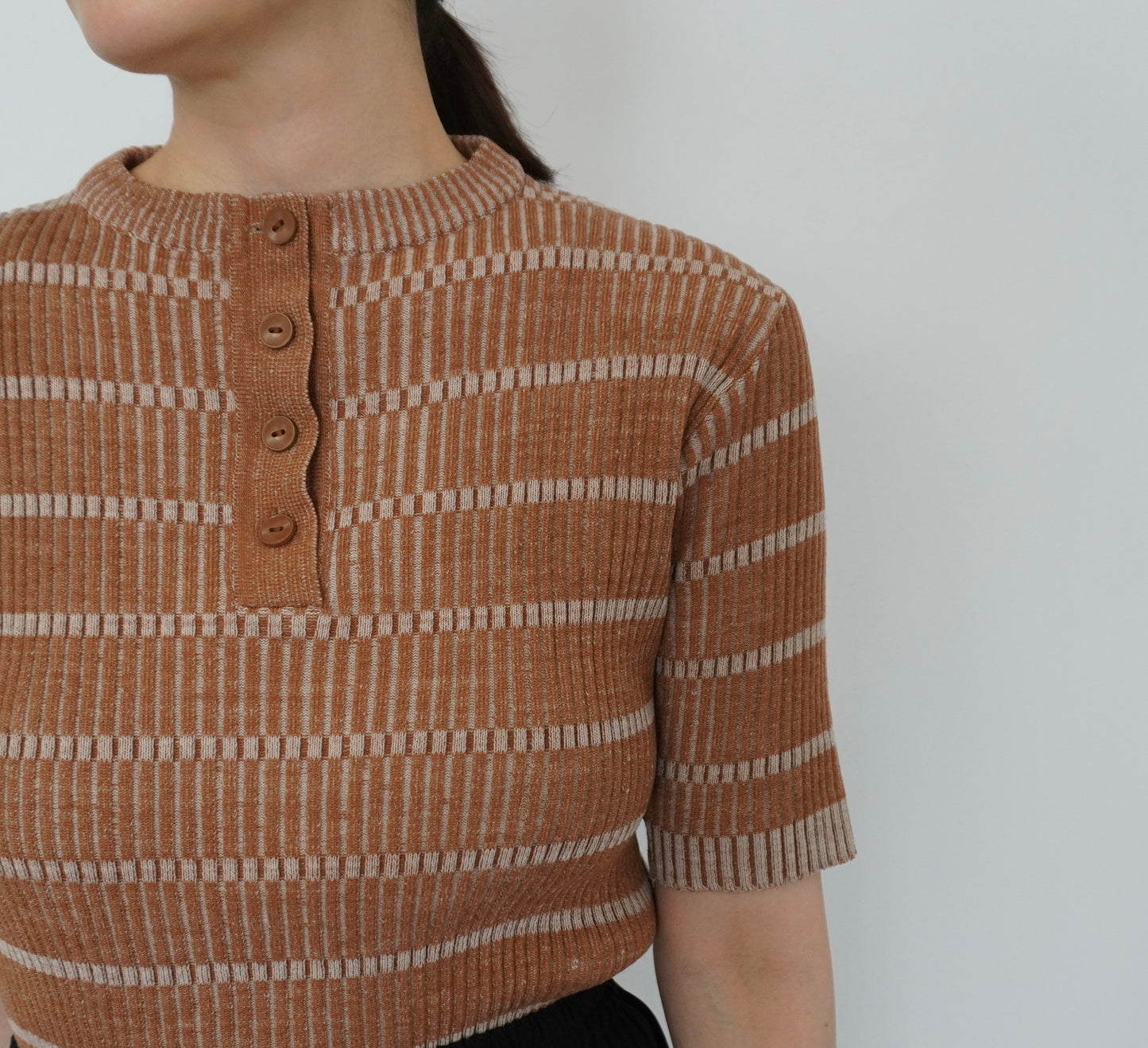 70s Ribbed Top