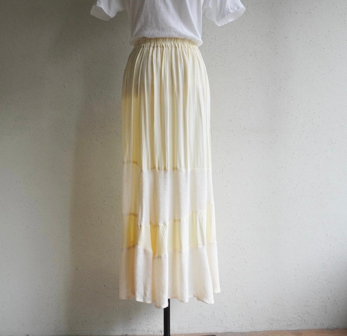 80s Design Maxi Skirt Made in USA