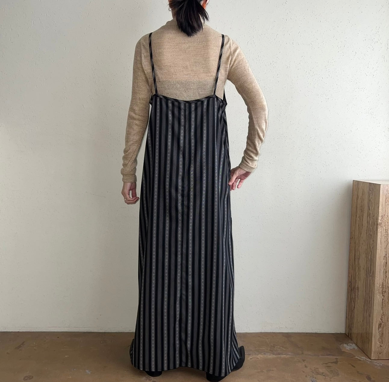90s Striped Dress Made in USA