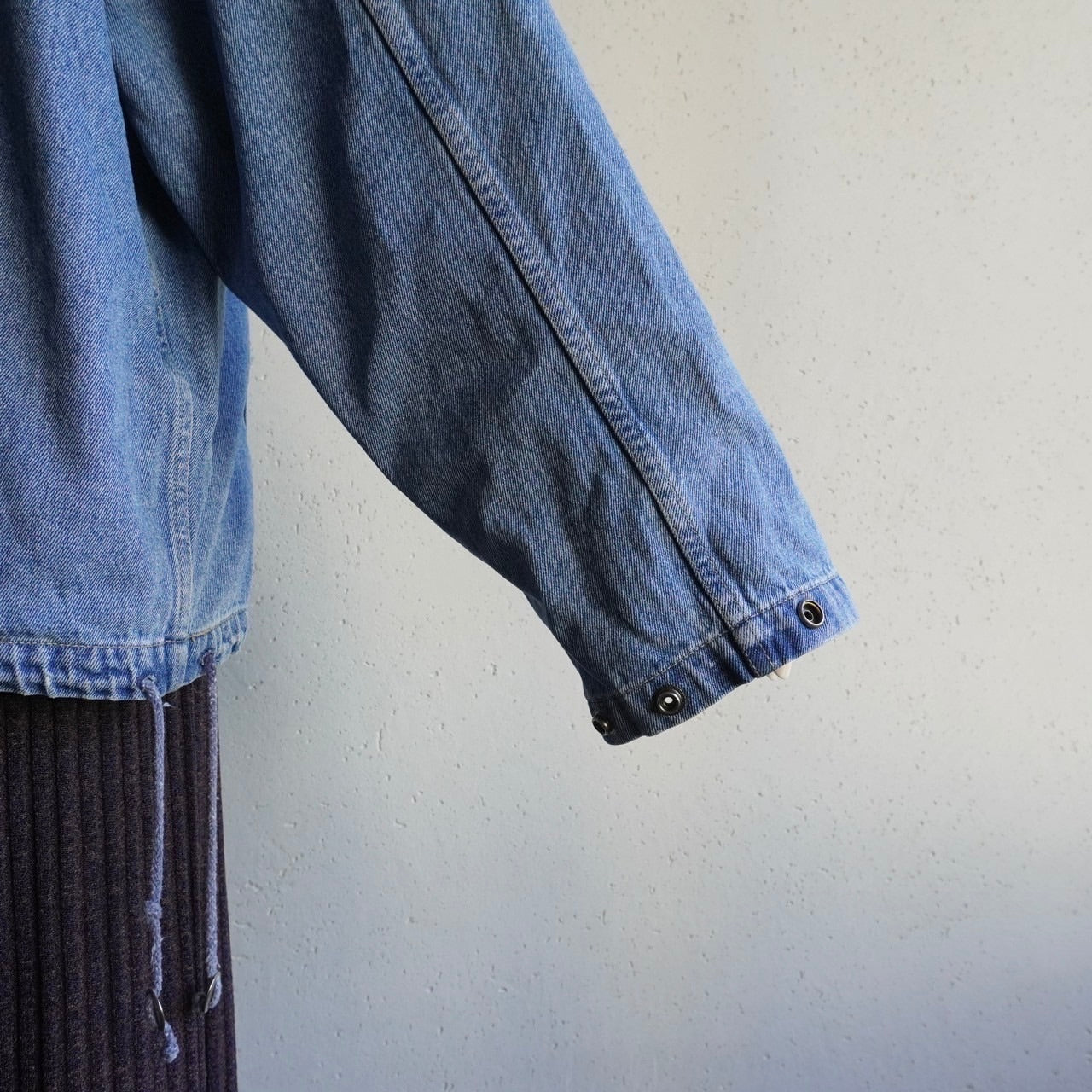 90s Denim Pullover Jacket