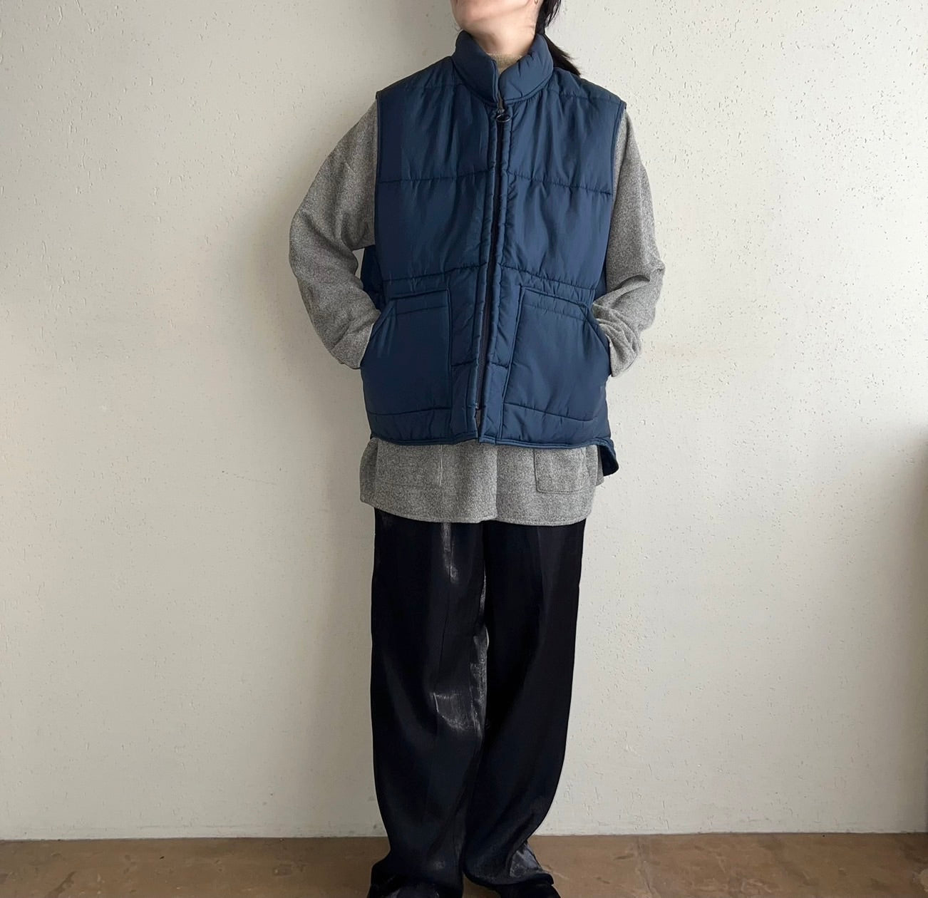 80s Quilted Vest Made in USA