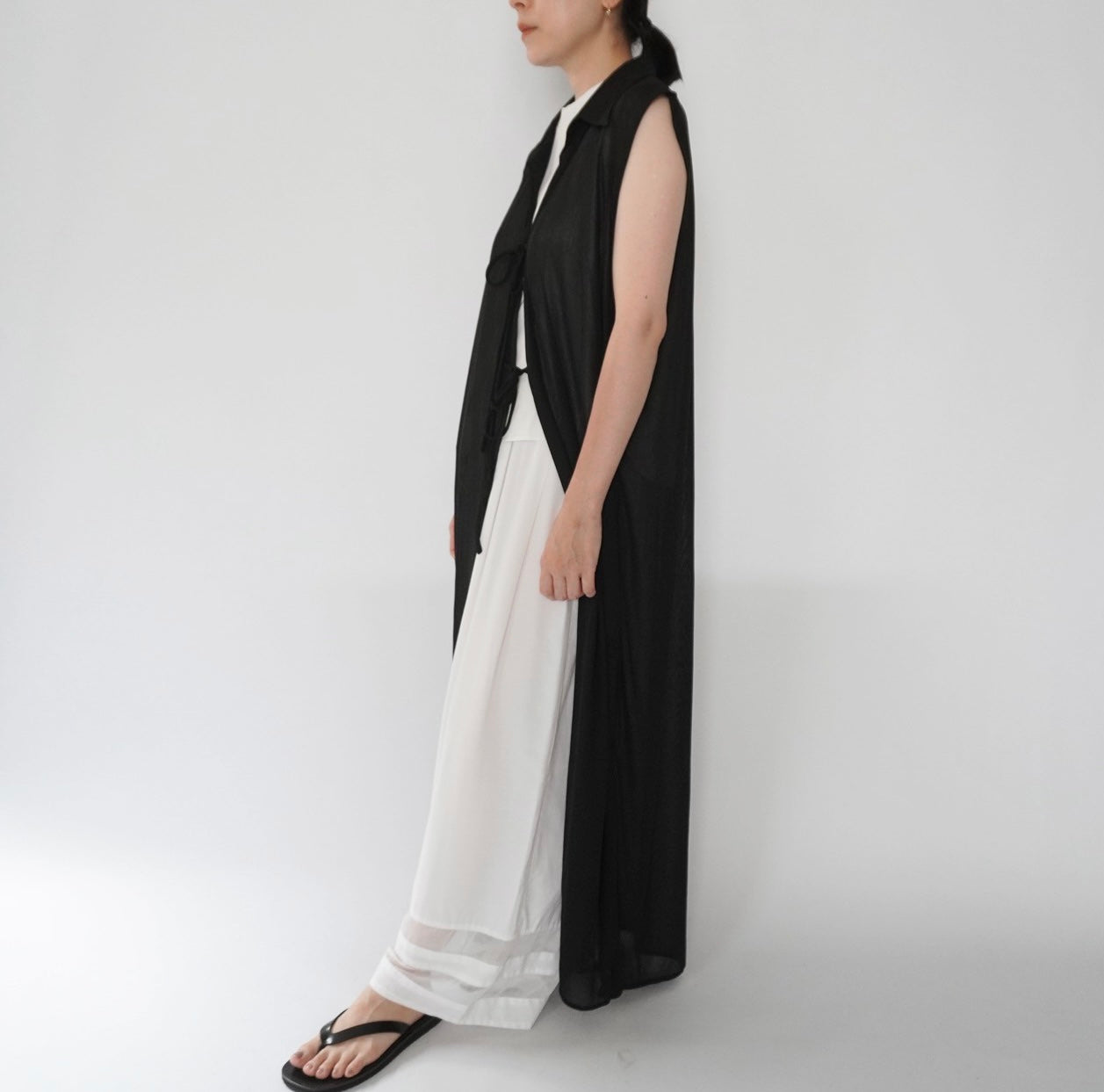90s Sheer Maxi Robe
