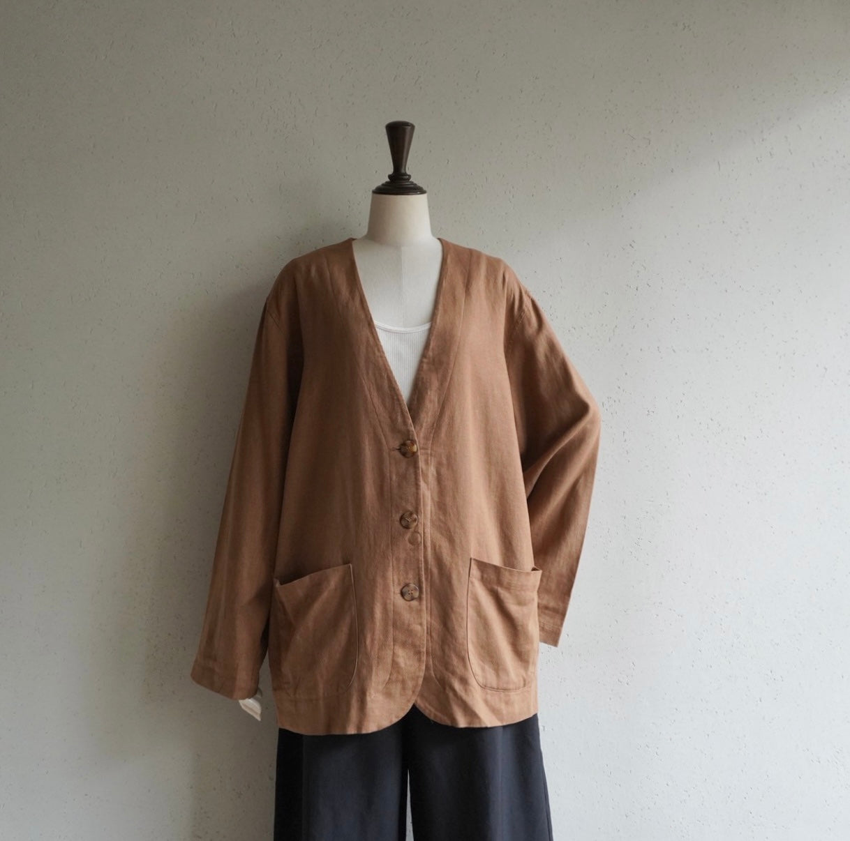 90s Linen Jacket,Blouse