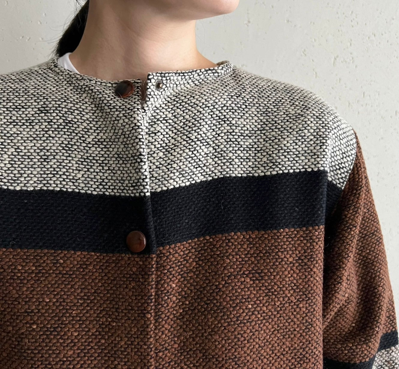 80s "annalisa ferro" Wool Dress Made in Italy