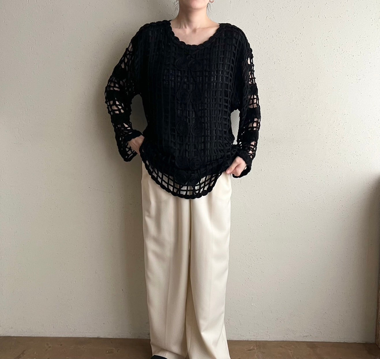 Black Design Top