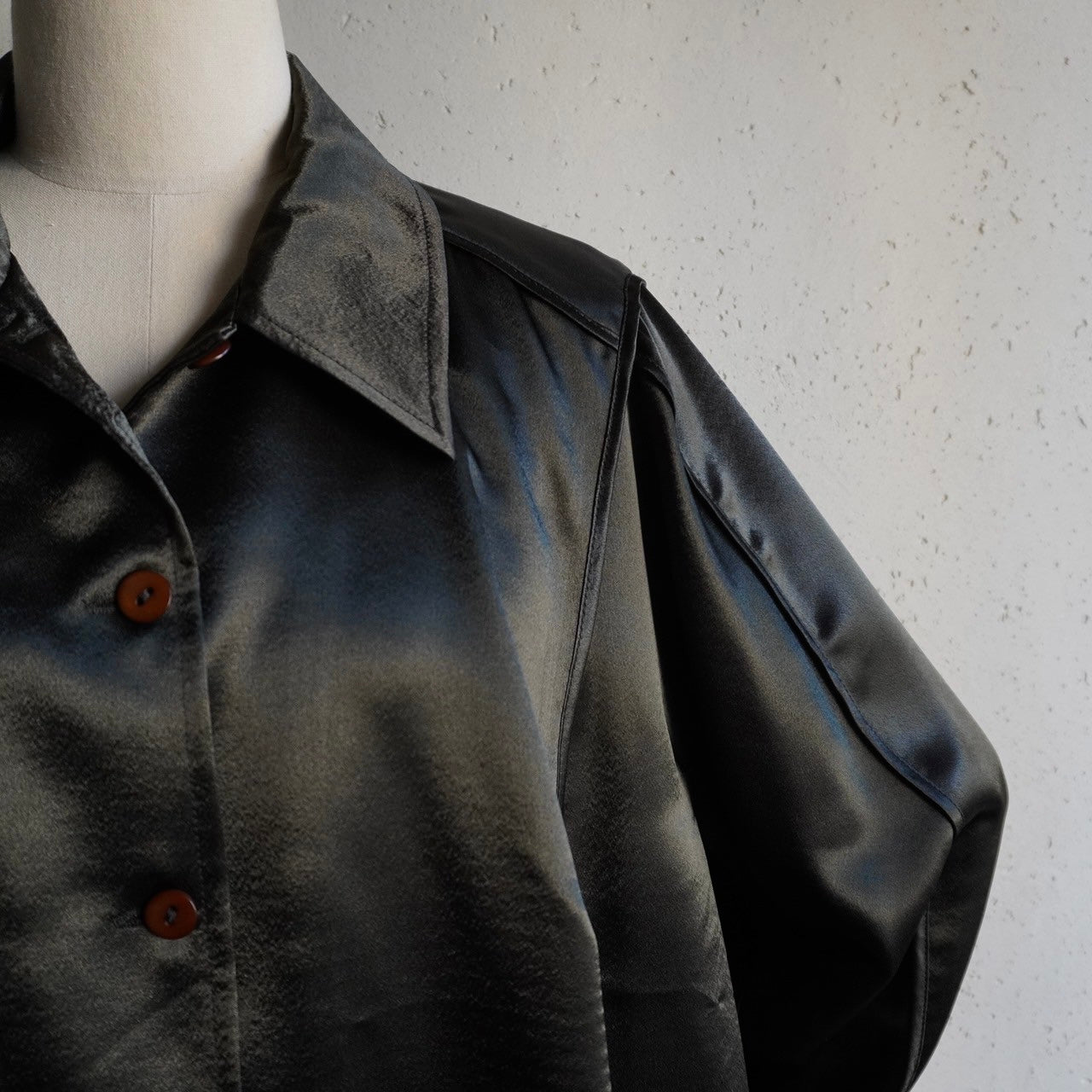 90s "harve benard" Shiny Shirt