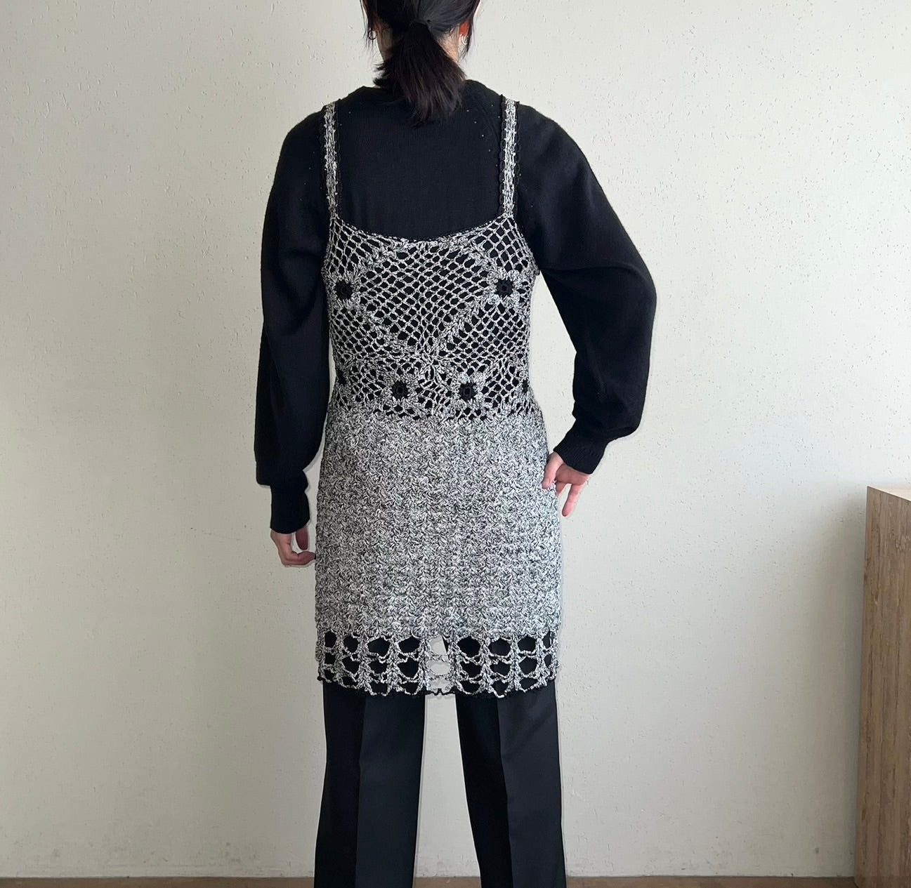 Crochet Knit Dress