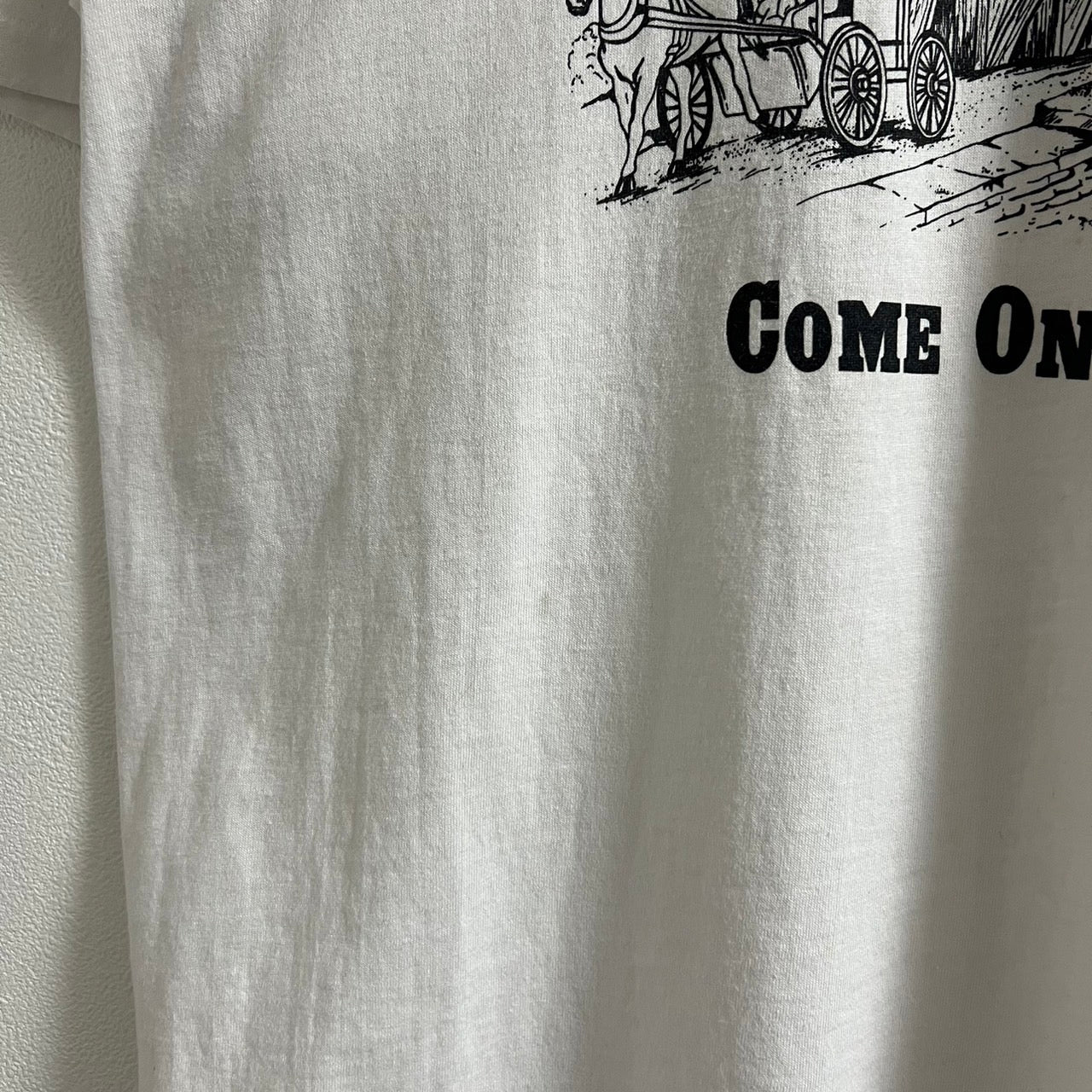 90s Printed T-shirt Made in USA