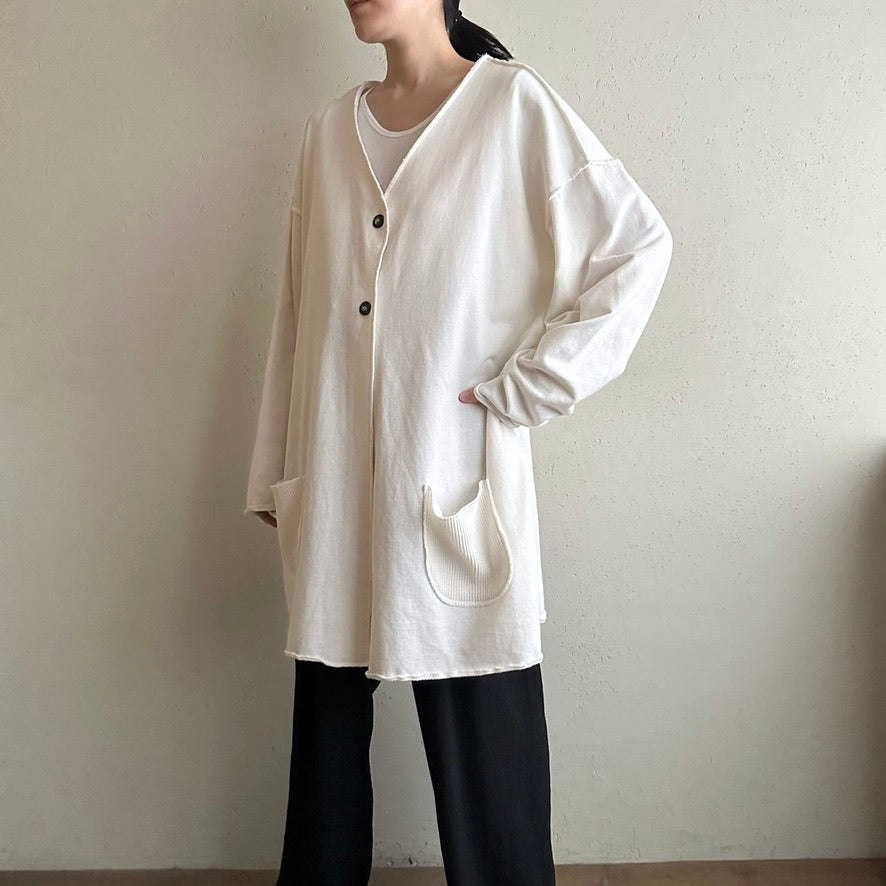 90s Long Sweater Cardigan Made in USA