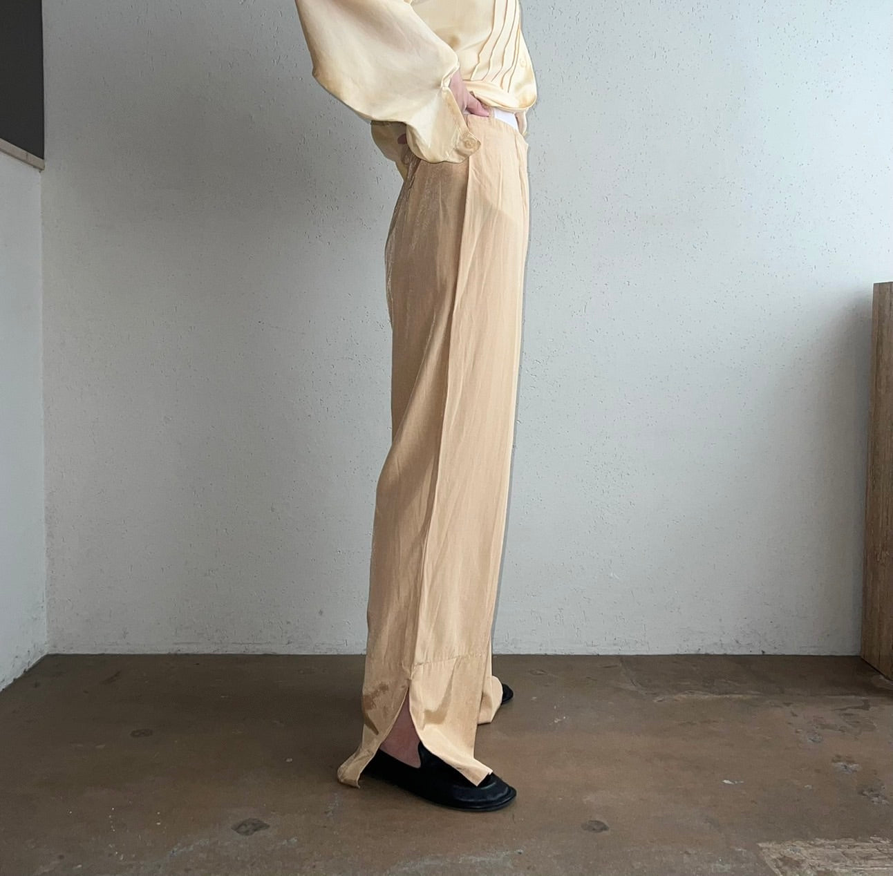 90s EURO Slit Design Pants