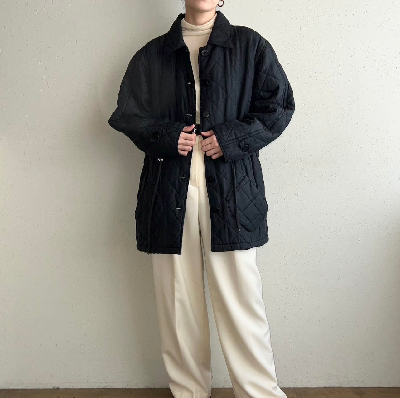 90s Silk Quilted Jacket