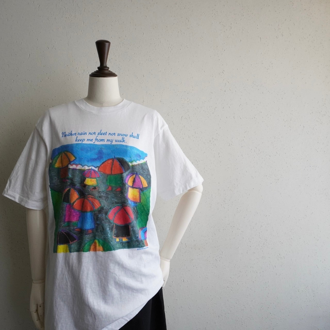 90s Printed T-shirt Made in USA