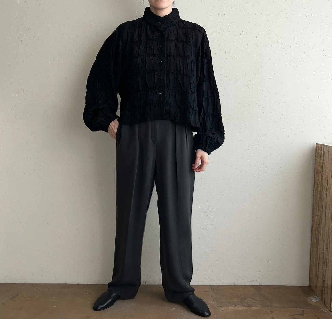 80s "Avant Garde" Design Blouse, Jacket