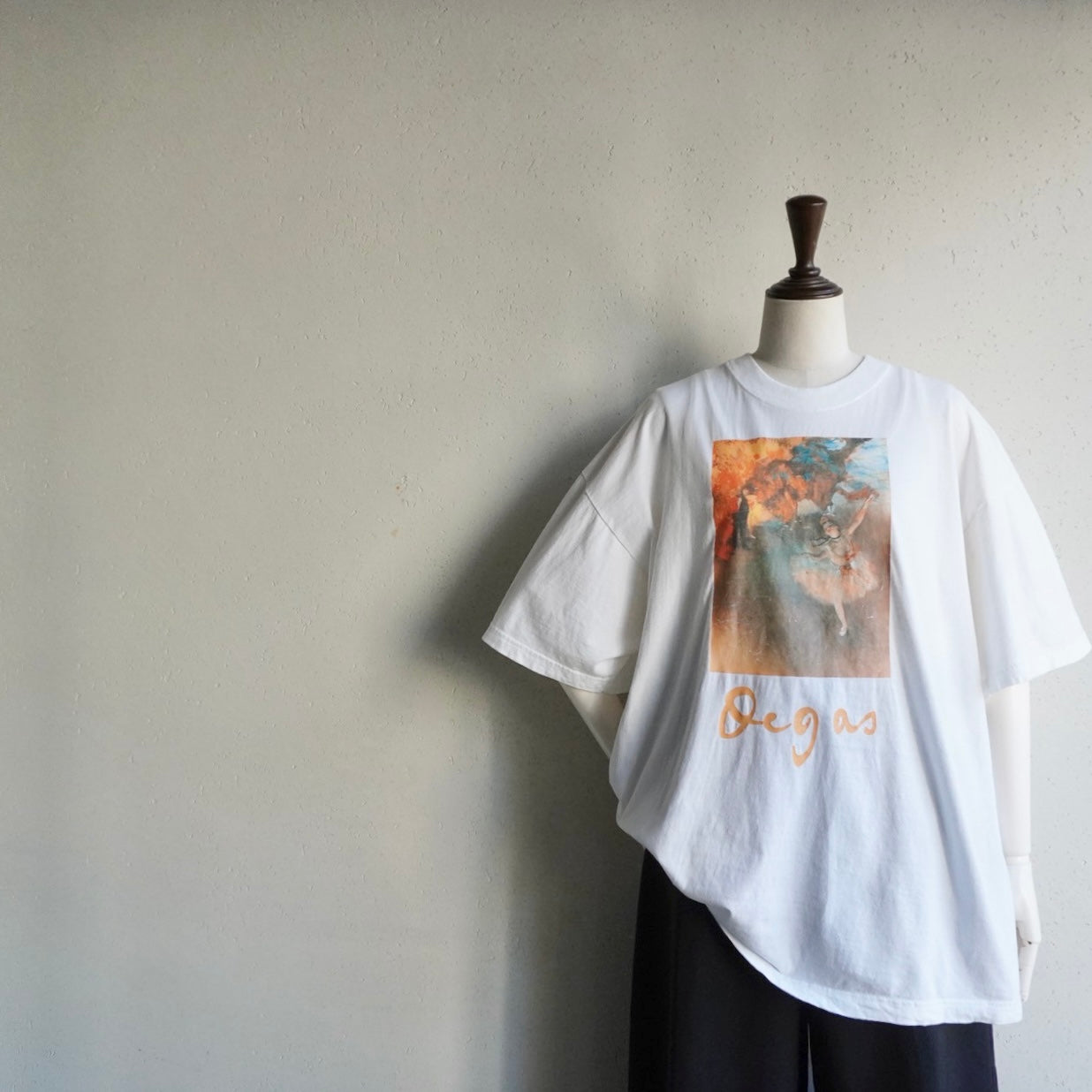 90s 00s "Edgar Degas " Printed T-shirt