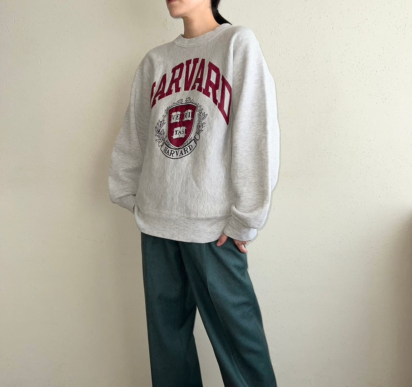 90s Printed Sweater Made in USA