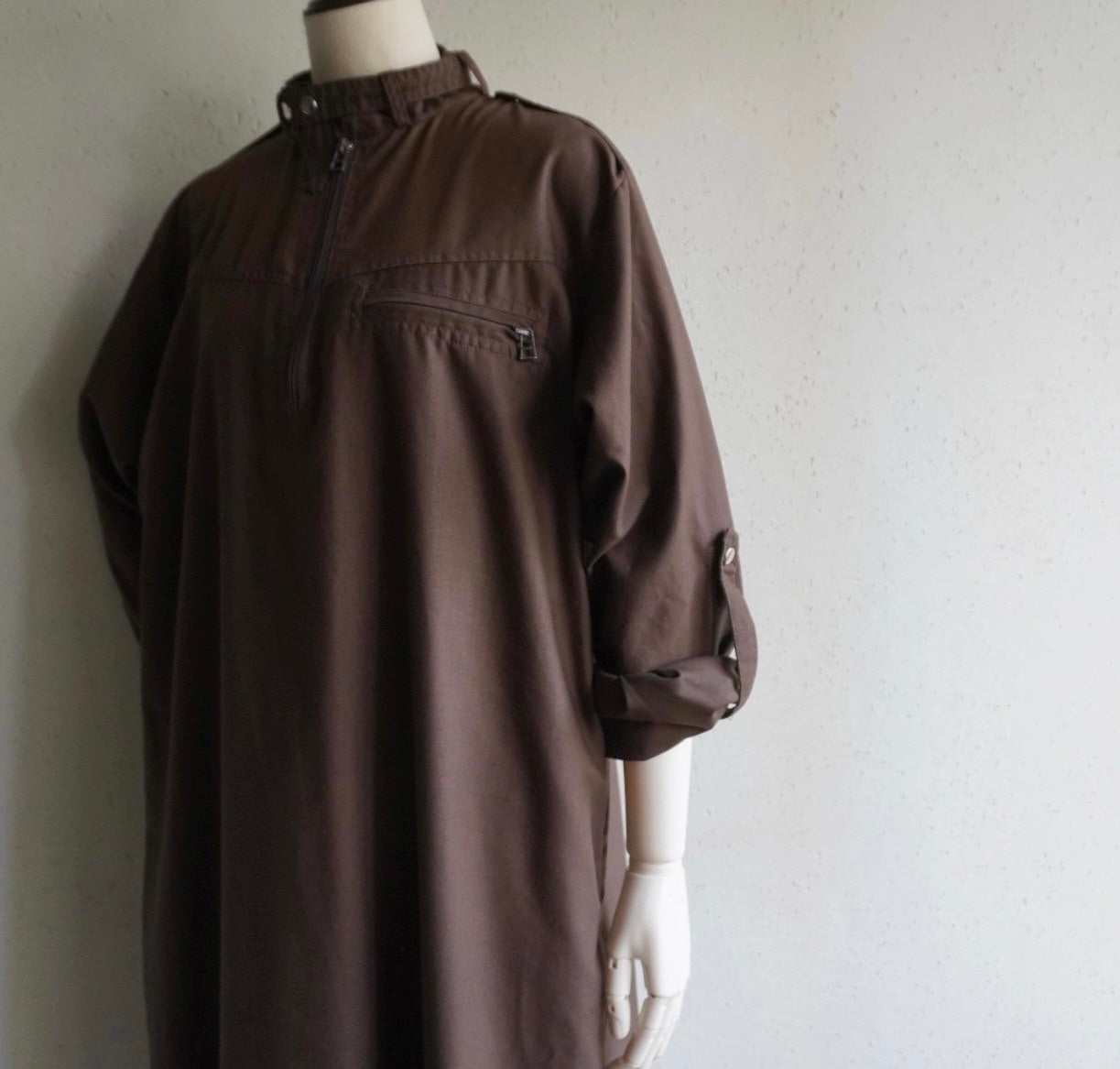 90s Brown Maxi Dress