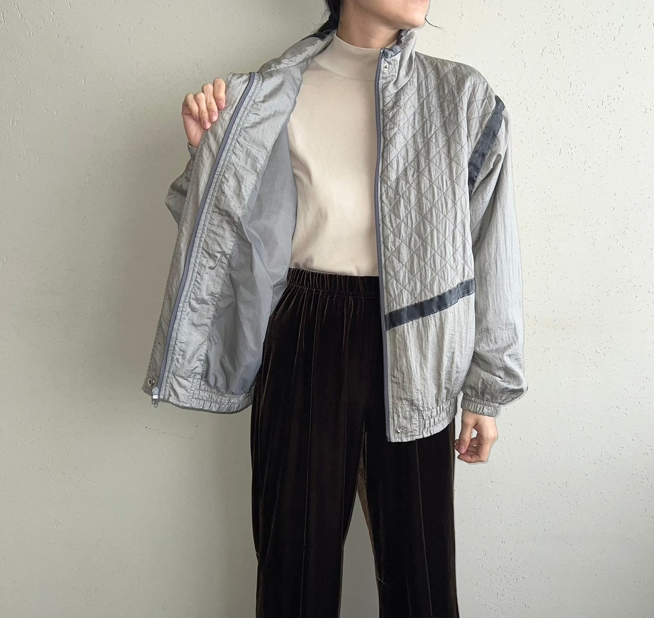 90s Design Nylon Jacket