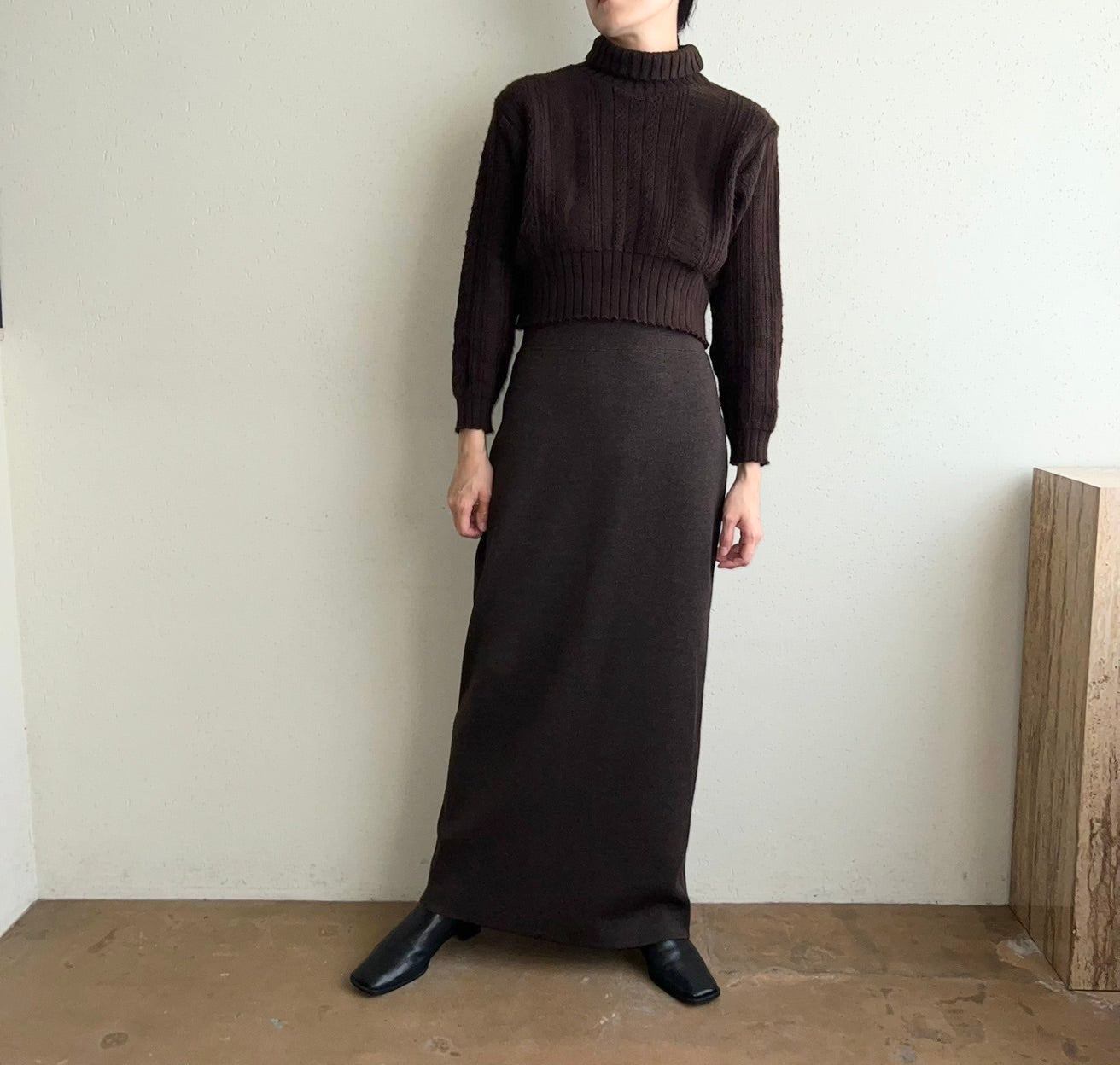 90s Cropped Knit Made in Italy