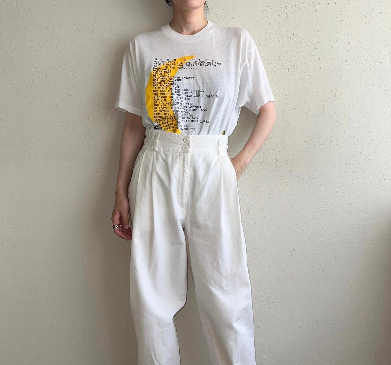 80s Printed T-shirt Made in USA